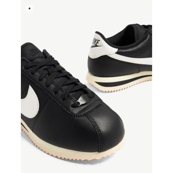 Nike Cortez 23 Premium LeatherWomen's size 5.5 NIB Black ***missing Lid *** - Picture 7 of 10